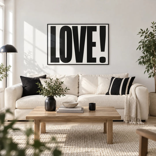 Typographie LOVE