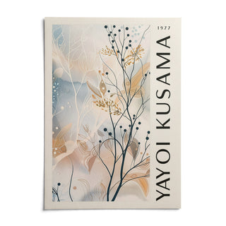 Large Neutral Wall Art, shown as an unframed paper print on a plain white background