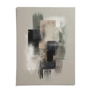 Large Wabi Sabi Print, shown as an unframed paper print on a plain white background