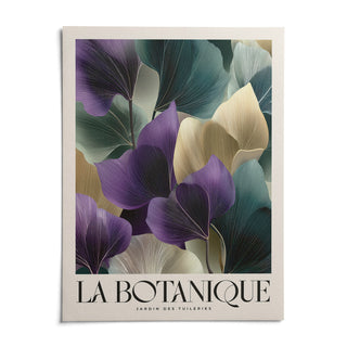 Leaf Art Prints, shown as an unframed paper print on a plain white background