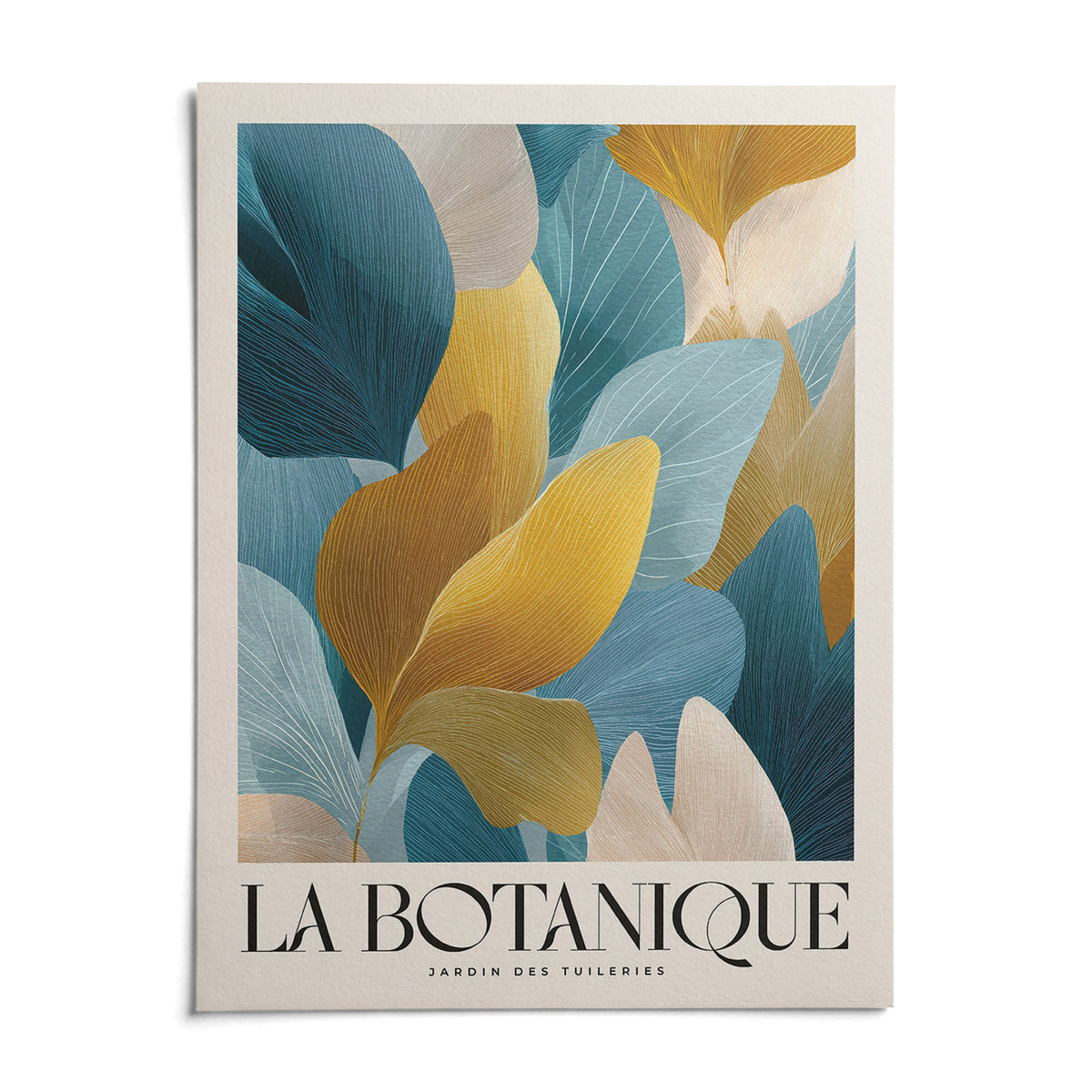Luxurious Wall Art, shown as an unframed paper print on a plain white background