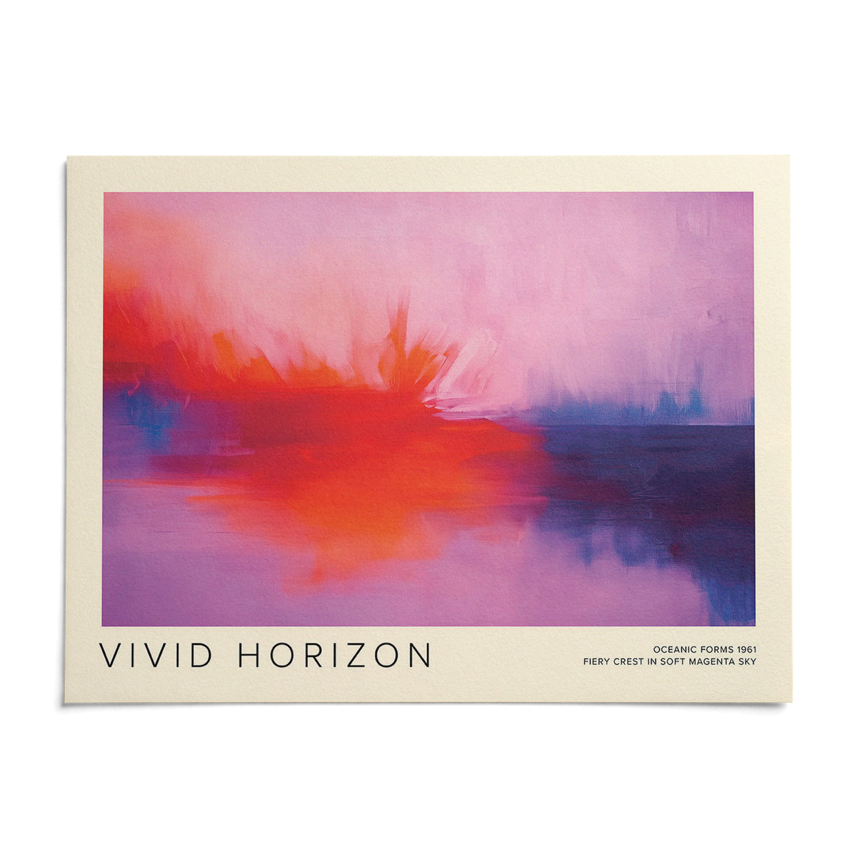 Mark Rothko Artwork, shown as an unframed paper print on a plain white background