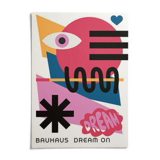 Maximalist Wall Art, shown as an unframed paper print on a plain white background