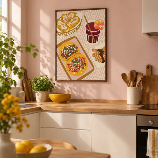 Fiesta Table Poster