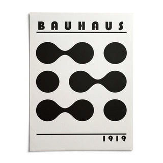 Minimalist Geometric Print, shown as an unframed paper print on a plain white background