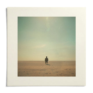 Minimalist Surrealism Art, shown as an unframed paper print on a plain white background