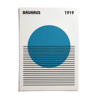 Minimlist Art, shown as an unframed paper print on a plain white background