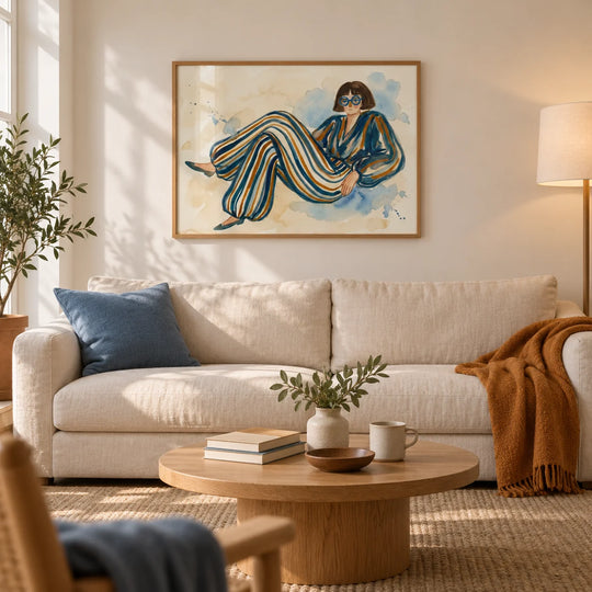 Schicker Stil Illustration