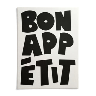French Art Prints, shown as an unframed paper print on a plain white background