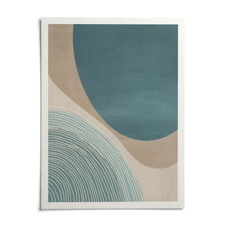 Modern Minimalist Print, shown as an unframed paper print on a plain white background