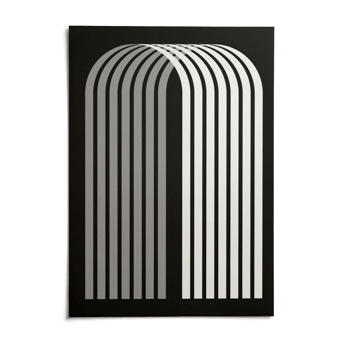 Modern Office Wall Decor, shown as an unframed paper print on a plain white background