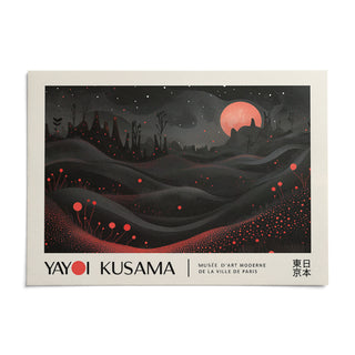 Moon Print, shown as an unframed paper print on a plain white background
