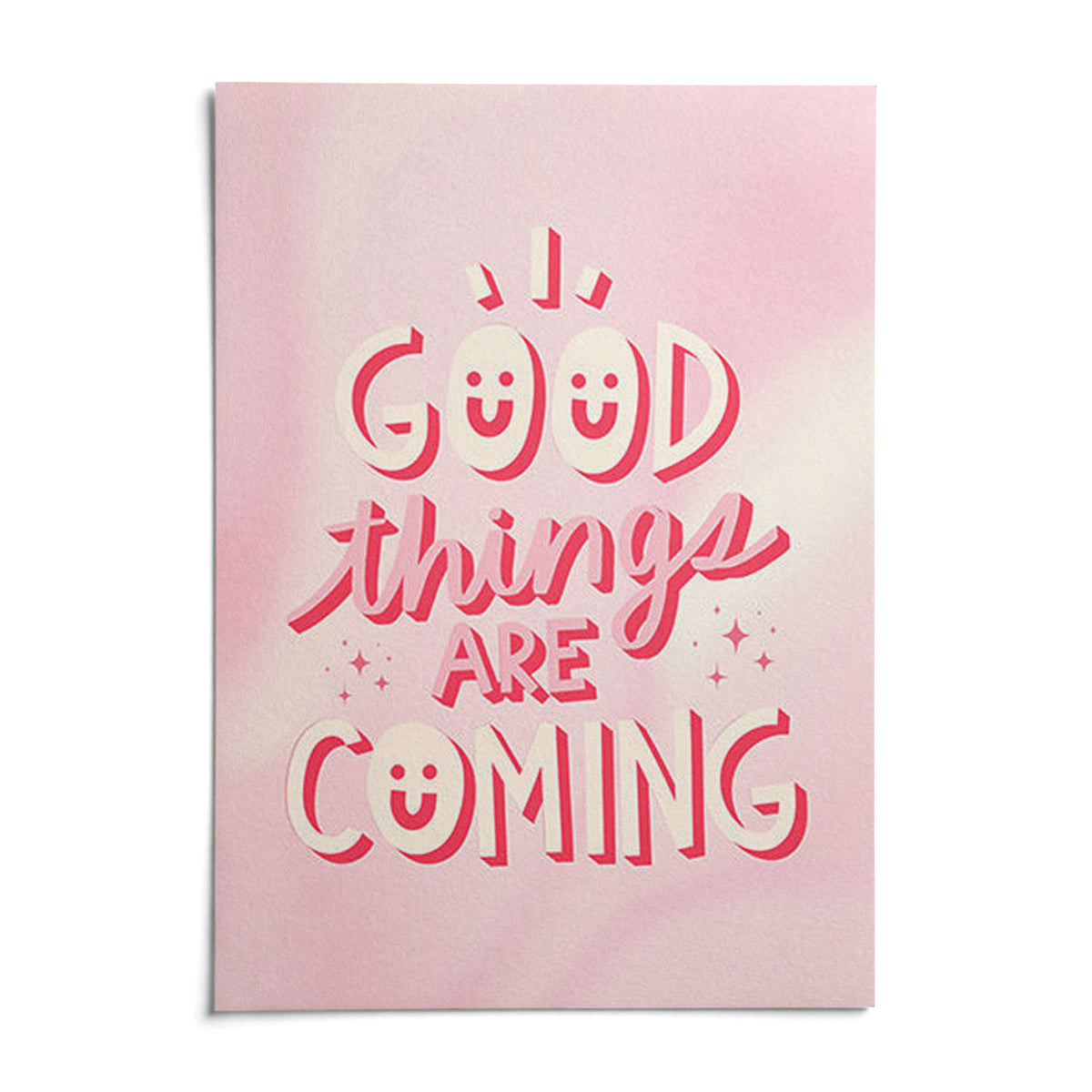 Motivational Posters for Students, shown as an unframed paper print on a plain white background