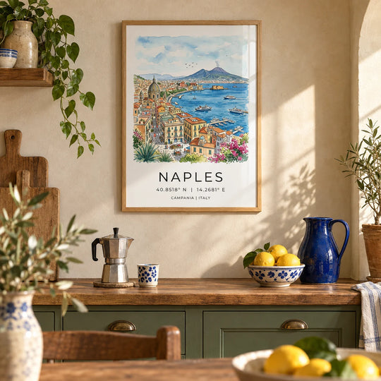 Incantevole Vista di Napoli