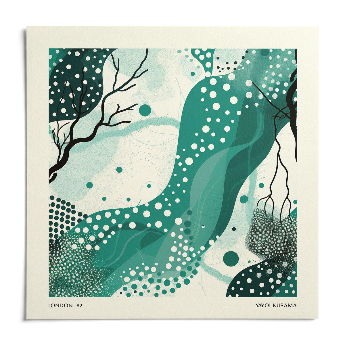 Nature Wall Art, shown as an unframed paper print on a plain white background