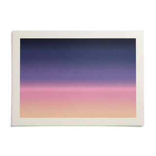 Navy and Pink Wall Art, shown as an unframed paper print on a plain white background