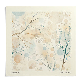 Neutral Artwork, shown as an unframed paper print on a plain white background