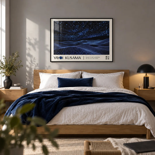 Ondas iluminadas por las estrellas
