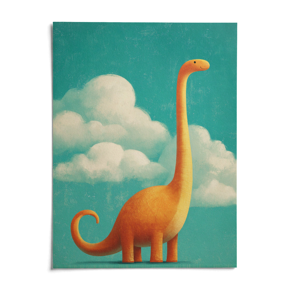 Nursery Room Poster, shown as an unframed paper print on a plain white background