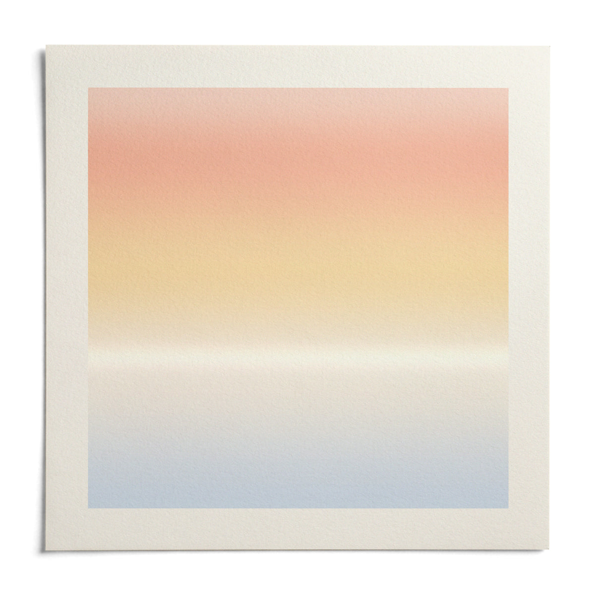 Ombre Print, shown as an unframed paper print on a plain white background