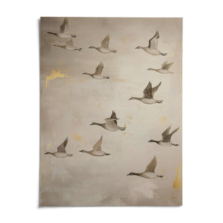 Oriental Artwork, shown as an unframed paper print on a plain white background