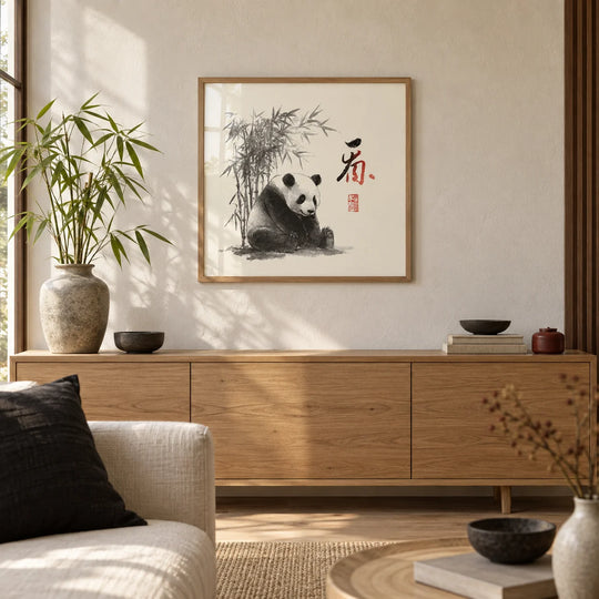 Panda Art Print