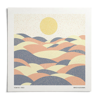 Pastel Wall Art, shown as an unframed paper print on a plain white background