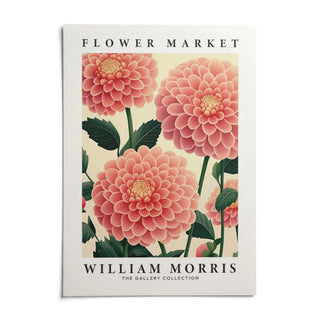 Pink Wall Decor, shown as an unframed paper print on a plain white background