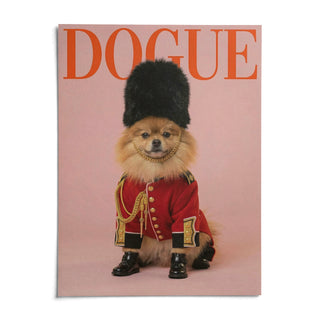 Pomeranian Poster Print, shown as an unframed paper print on a plain white background