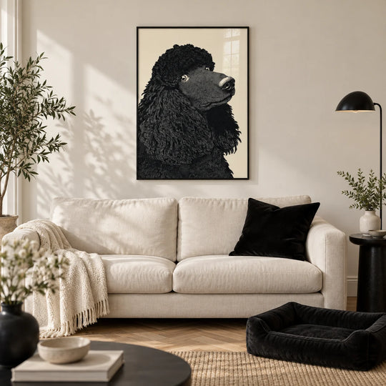 Poodle Portrait