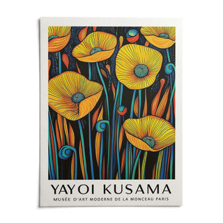 Poppies Wall Art, shown as an unframed paper print on a plain white background