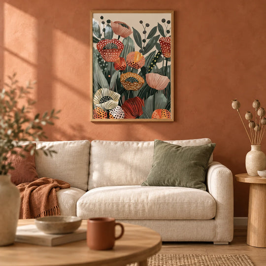 Dotted Poppies