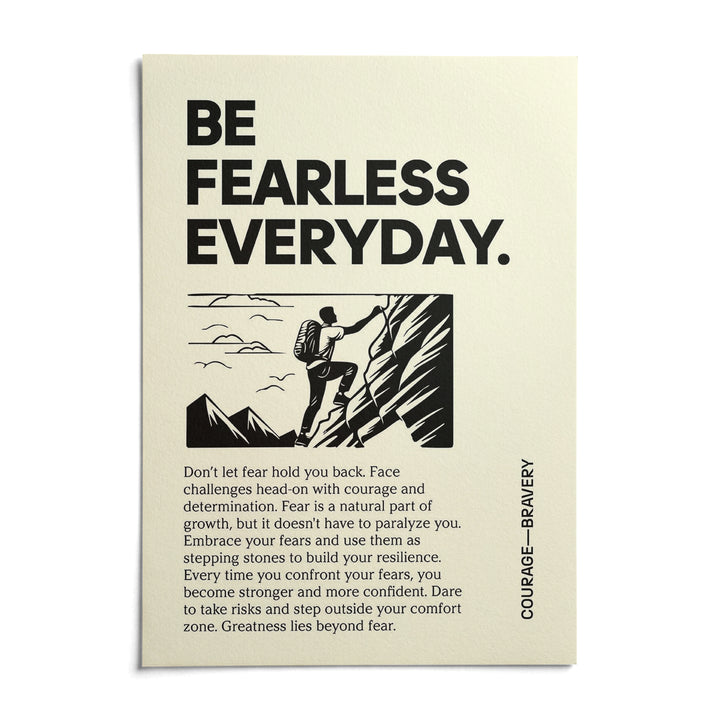 Positive Poster Art, shown as an unframed paper print on a plain white background