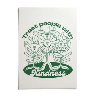 Positive Poster, shown as an unframed paper print on a plain white background