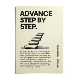 Poster of Motivation, shown as an unframed paper print on a plain white background