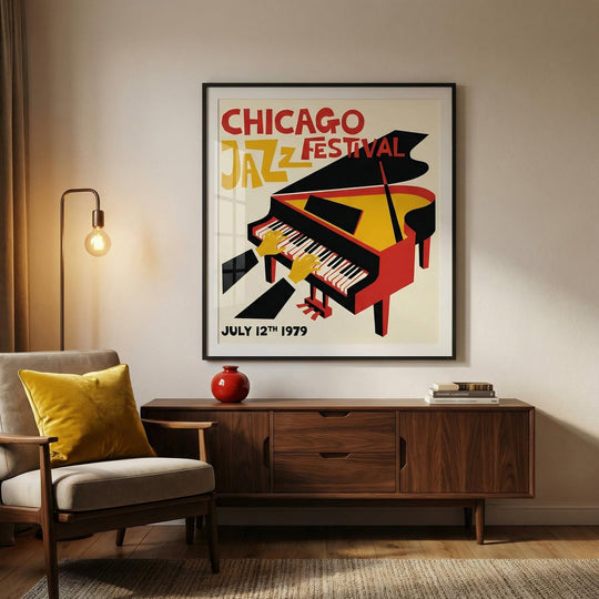 Chicago Jazz Poster