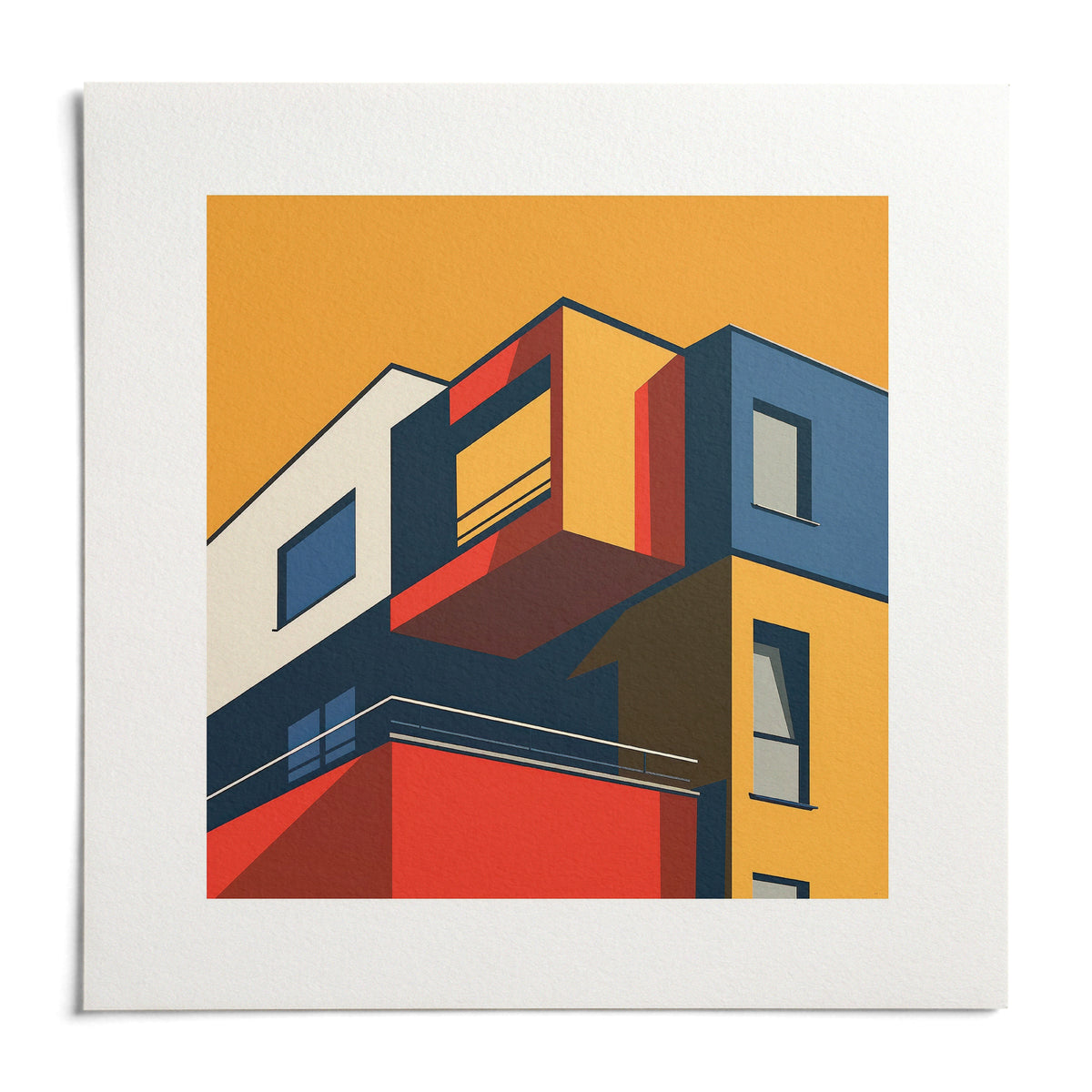 Posters for Office Space, shown as an unframed paper print on a plain white background