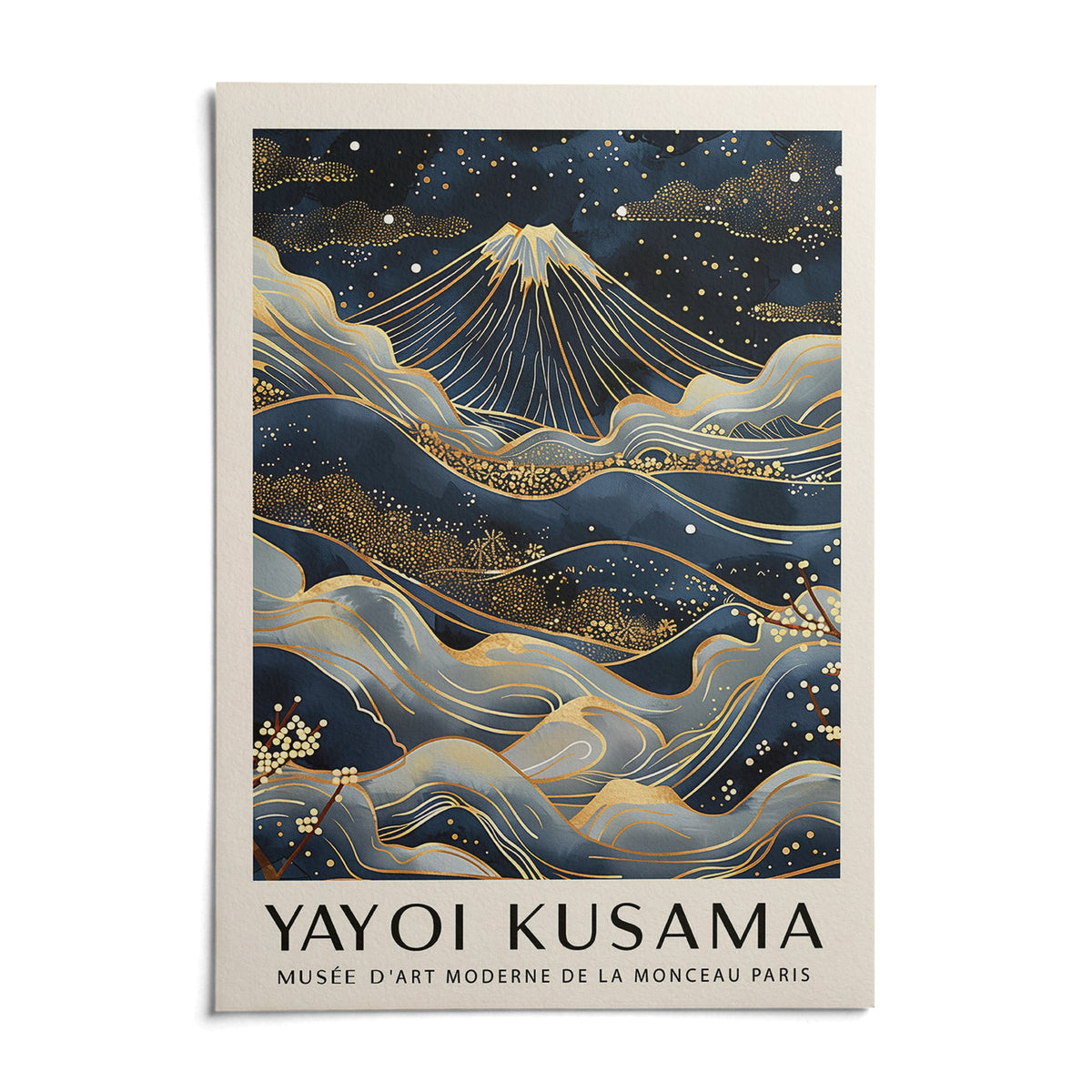 Posters from Japan, shown as an unframed paper print on a plain white background