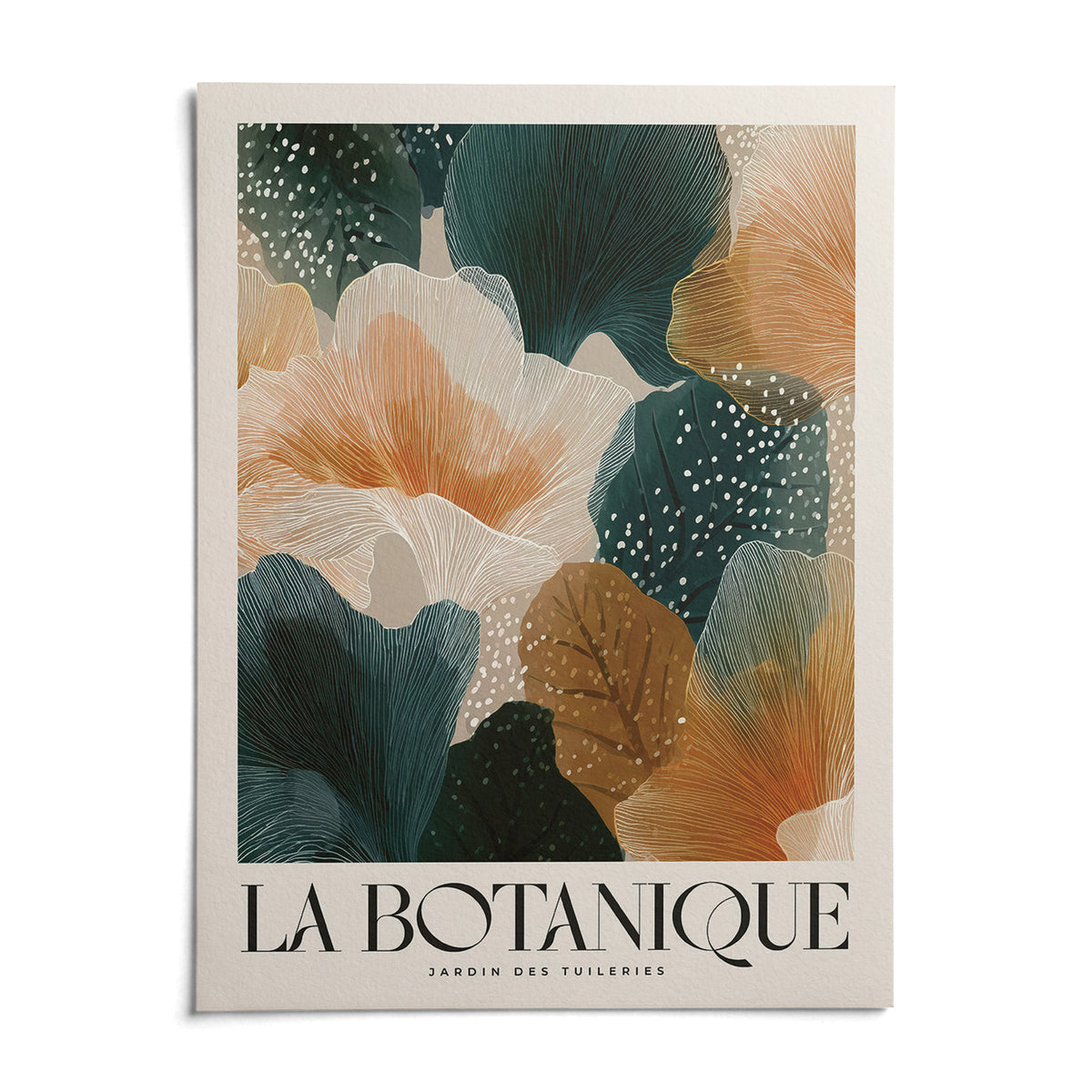 Posters of Autumn, shown as an unframed paper print on a plain white background