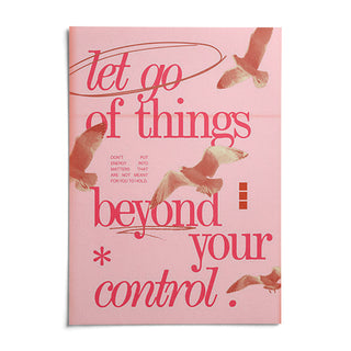 Posters with Inspirational Sayings, shown as an unframed paper print on a plain white background