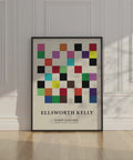 Abstract colour block poster by Ellsworth Kelly
