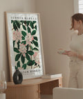 William Morris Magnolia poster, classic floral design
