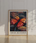 Yayoi Kusama butterfly art print for bold interiors.
