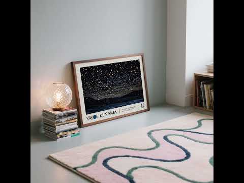 Dazzling Night Sky Art filled with golden stars