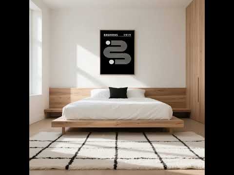 Black Minimalist Art for your office, living room or bedroom