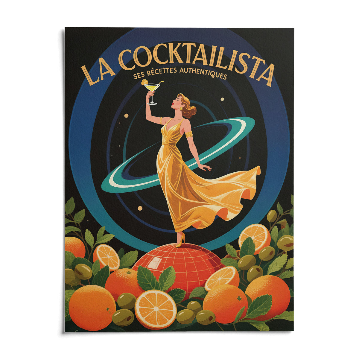Prints for Bar, shown as an unframed paper print on a plain white background