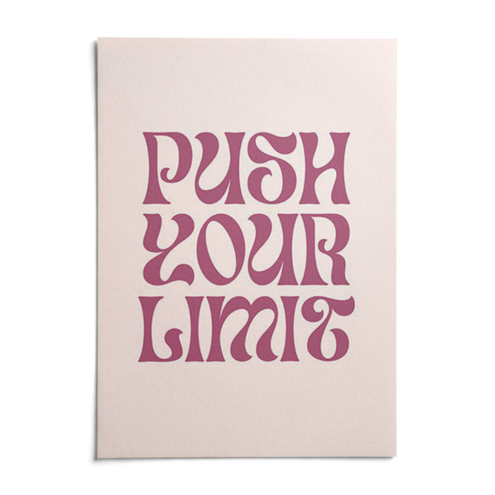 Quote Motivational Posters, shown as an unframed paper print on a plain white background