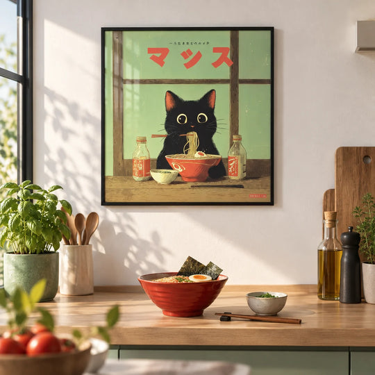 Ramen Cat Art