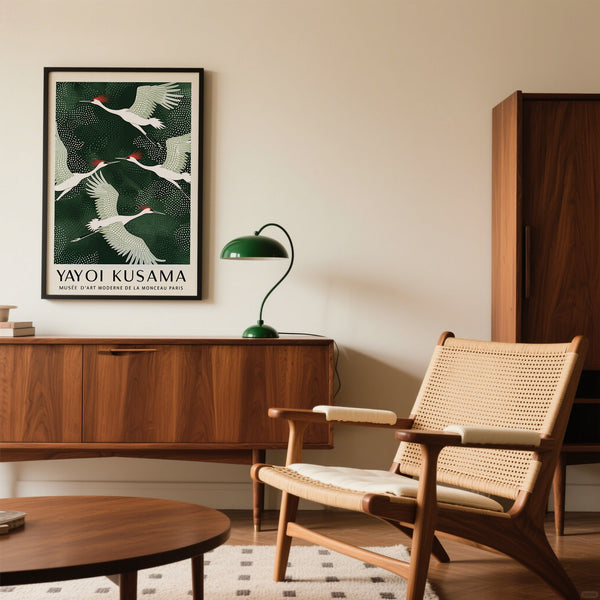 Japandi wall art ideal for living rooms, bedrooms, and offices