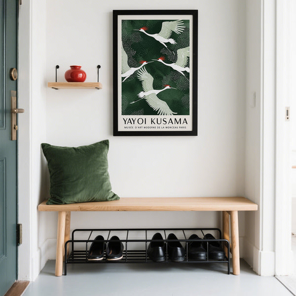 Unique Japandi wall art print with refined and elegant details